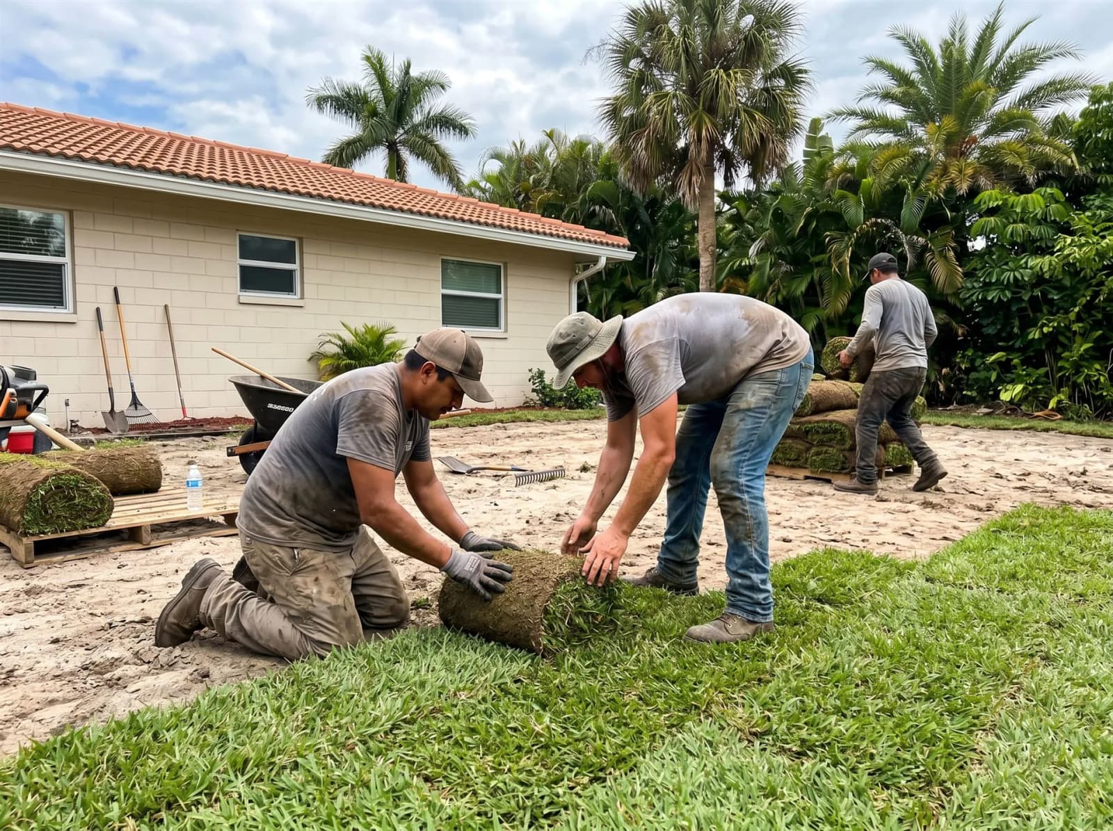 Tampa pool removal — Phase 3: Backfill