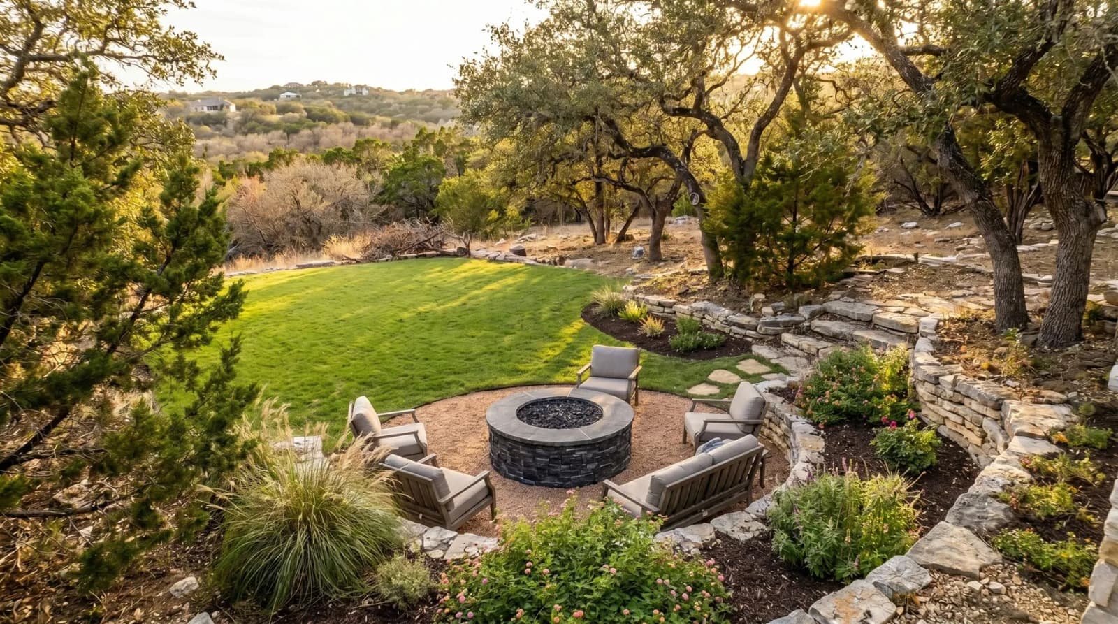 After pool removal in Austin