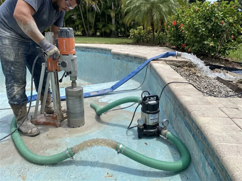 Cape Coral pool removal — Phase 2: Extraction