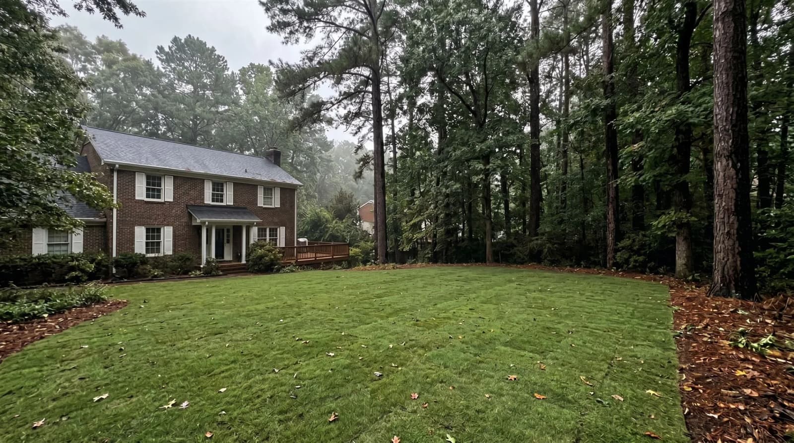 After pool removal in Charlotte