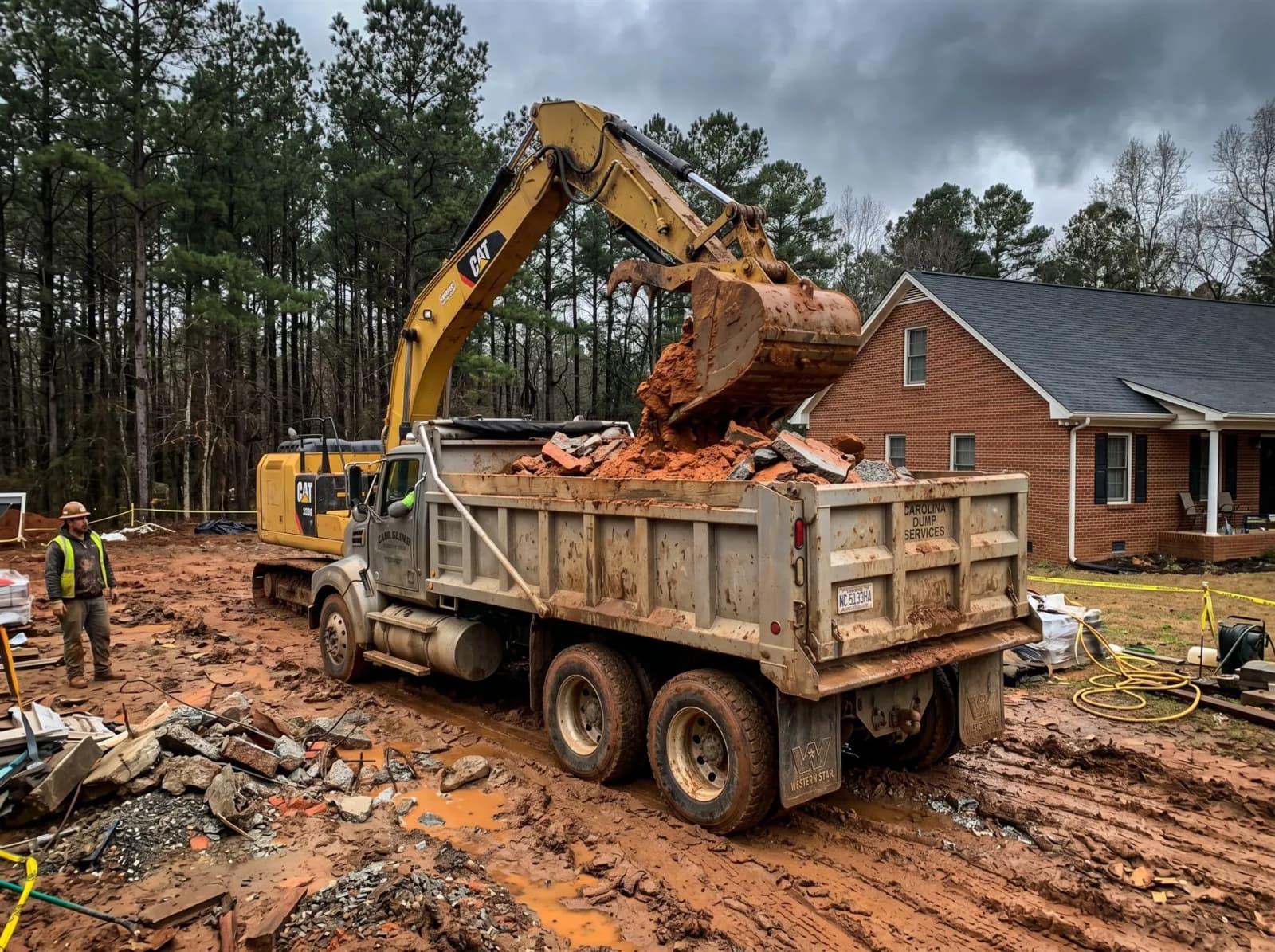Charlotte pool removal — Phase 2: Extraction