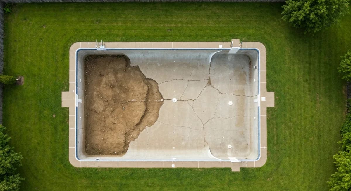 Columbus pool removal — Phase 1: Site Prep