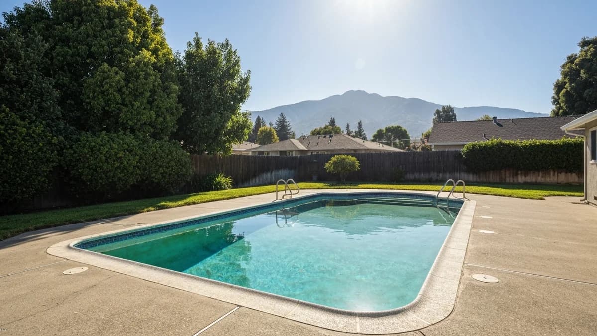 Before pool removal in Concord