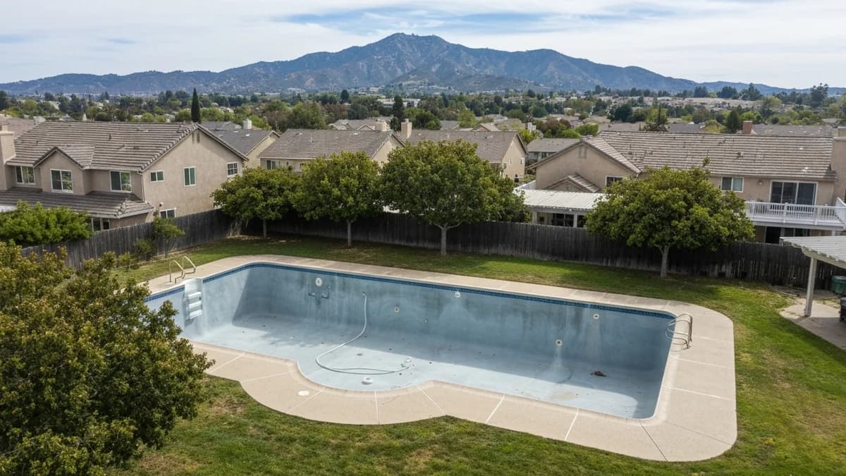 Concord pool removal — Phase 1: Site Prep