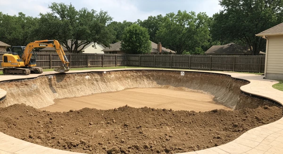 Fort Worth pool removal — Phase 2: Extraction