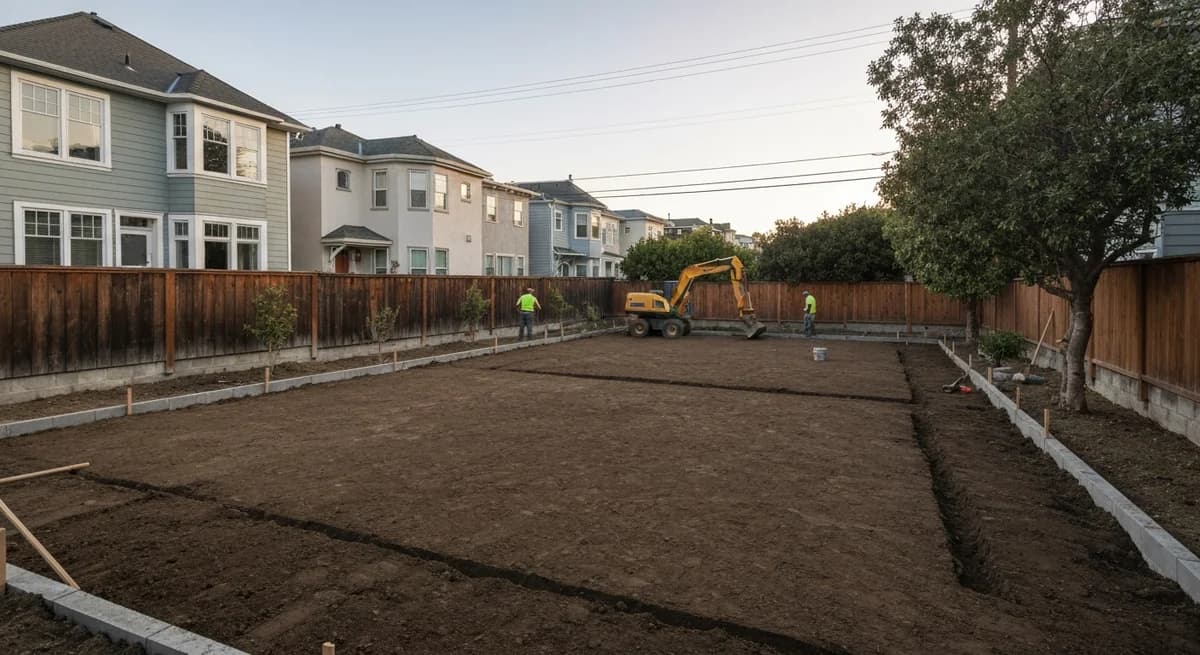 San Francisco pool removal — Phase 3: Backfill