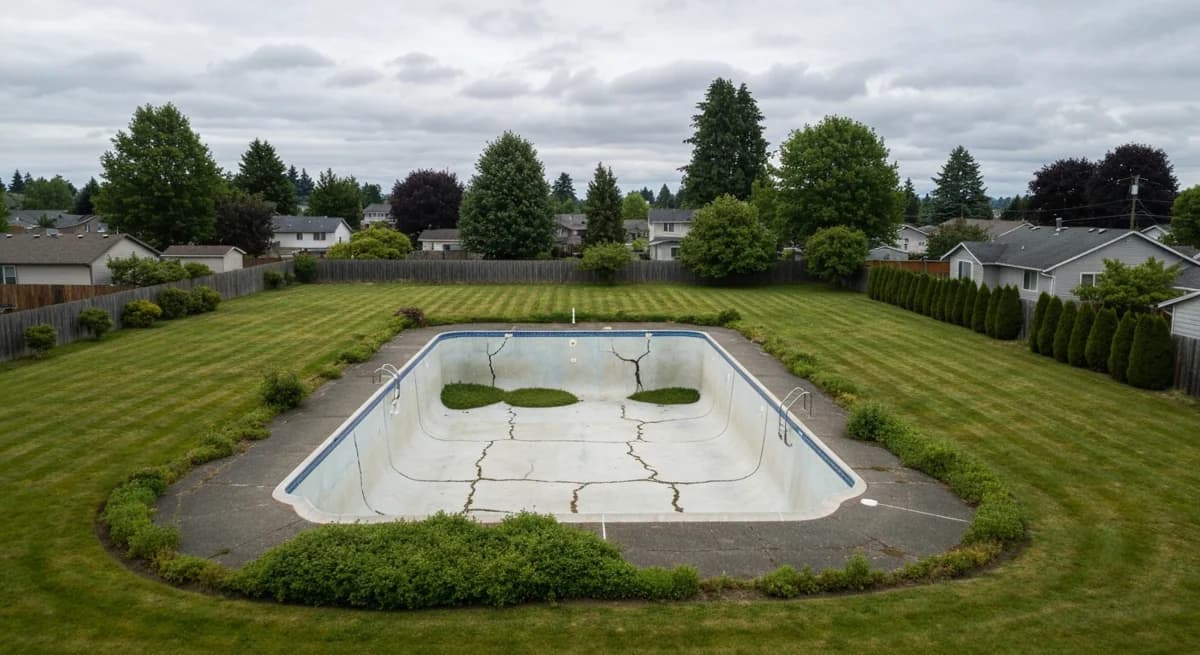 Seattle pool removal — Phase 1: Site Prep